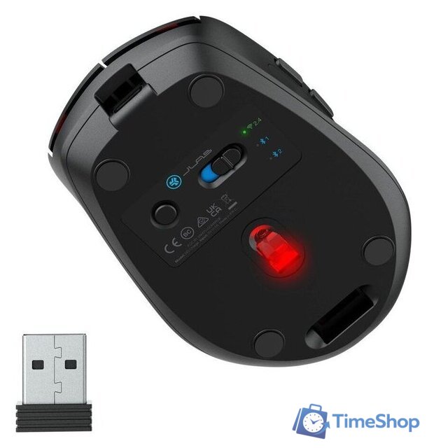 Мышь JLab Go Charge Mouse (черный) - Изображение №5 — Интернет-магазин Time-Shop