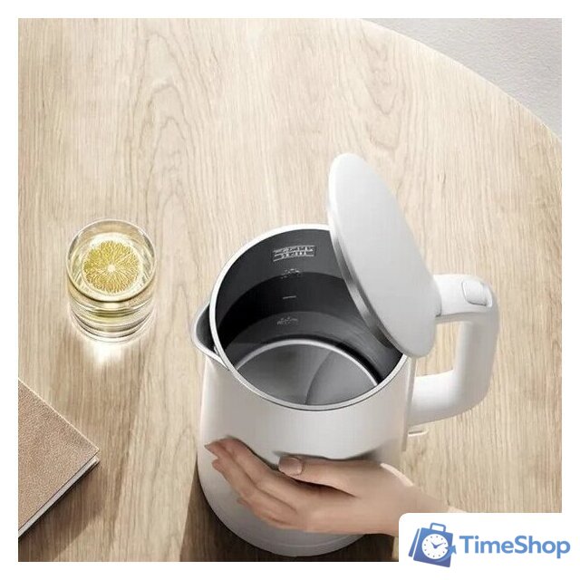 Электрический чайник Xiaomi Mijia Smart Kettle 3 MJDSH08YM (с переходником на евровилку) - Изображение №8 — Интернет-магазин Time-Shop
