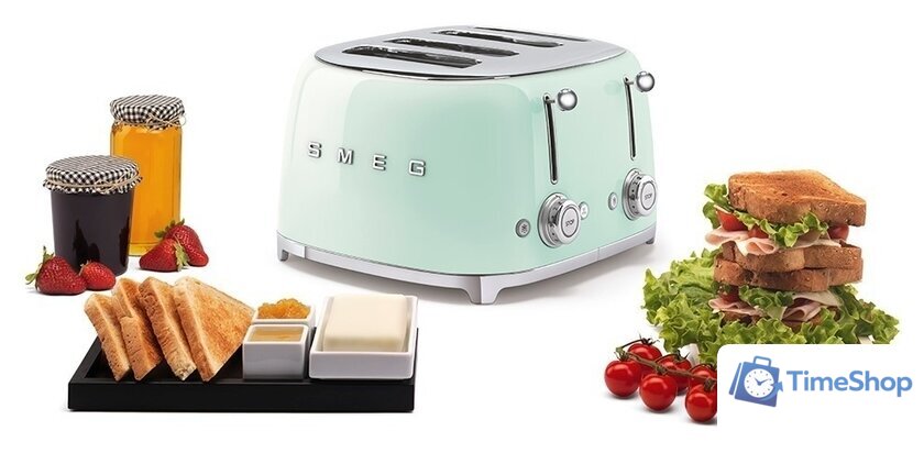 Тостер Smeg TSF03PGEU - Изображение №4 — Интернет-магазин Time-Shop