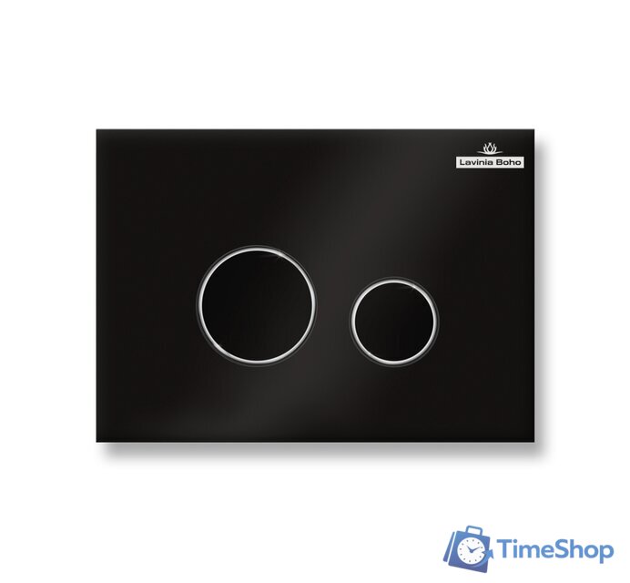 Инсталляция для унитаза Lavinia Boho Relfix 5 в 1 77010041 (черное стекло) - Изображение №2 — Интернет-магазин Time-Shop