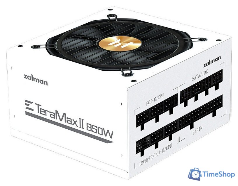 Блок питания Zalman TeraMax II 850W ZM850-TMX2 WH - Изображение №1 — Интернет-магазин Time-Shop