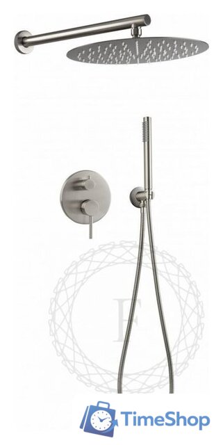 Душевая система  Filarete Roun FL1023 (никель) - Изображение №1 — Интернет-магазин Time-Shop
