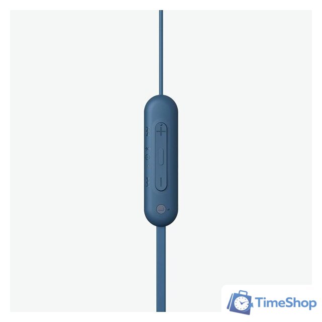 Наушники Sony WI-C100 (синий) - Изображение №2 — Интернет-магазин Time-Shop