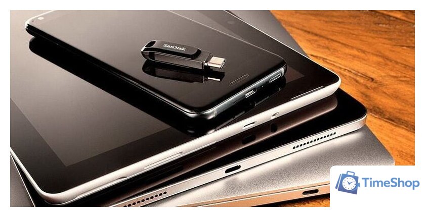 USB Flash SanDisk Ultra Dual Drive Go Type-C 256GB SDDDC3-256G-G46 - Изображение №6 — Интернет-магазин Time-Shop