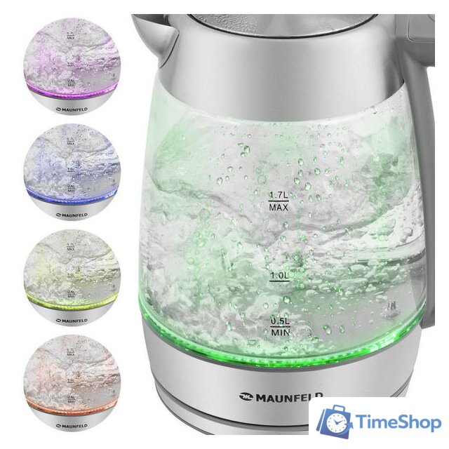 Электрический чайник MAUNFELD MFK-6111G - Изображение №9 — Интернет-магазин Time-Shop