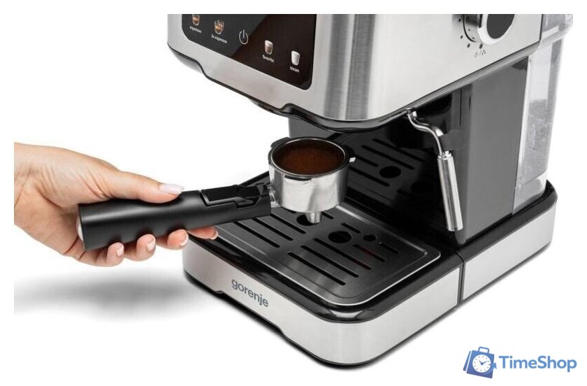 Рожковая кофеварка Gorenje ESCM15CD - Изображение №8 — Интернет-магазин Time-Shop