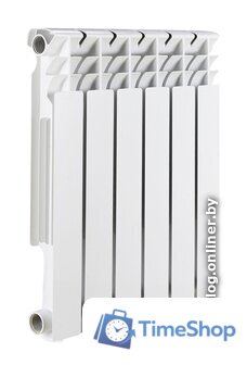 Алюминиевый радиатор Rommer Optima 500 (4 секции) - Изображение №1 — Интернет-магазин Time-Shop