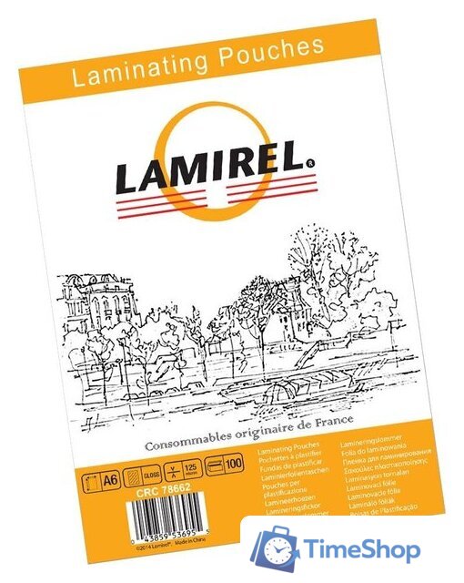 Пленка для ламинирования Lamirel A6, 125 мкм, 100 л LA-78662 - Изображение №1 — Интернет-магазин Time-Shop