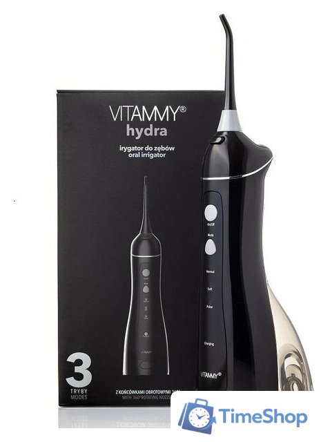 Ирригатор  Vitammy Hydra (черный) - Изображение №1 — Интернет-магазин Time-Shop