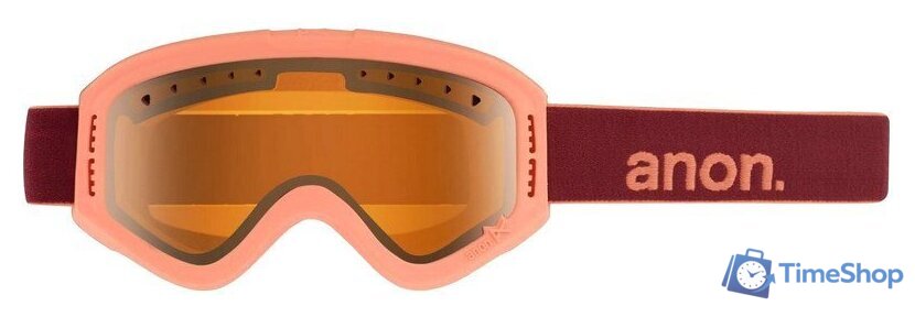 Горнолыжная маска (очки) Anon Tracker coral - Изображение №2 — Интернет-магазин Time-Shop