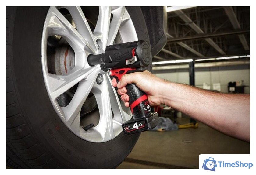 Гайковерт Milwaukee FUEL M12 FIWF12-422X 4933464616 (с 2-мя АКБ, кейс) - Изображение №6 — Интернет-магазин Time-Shop