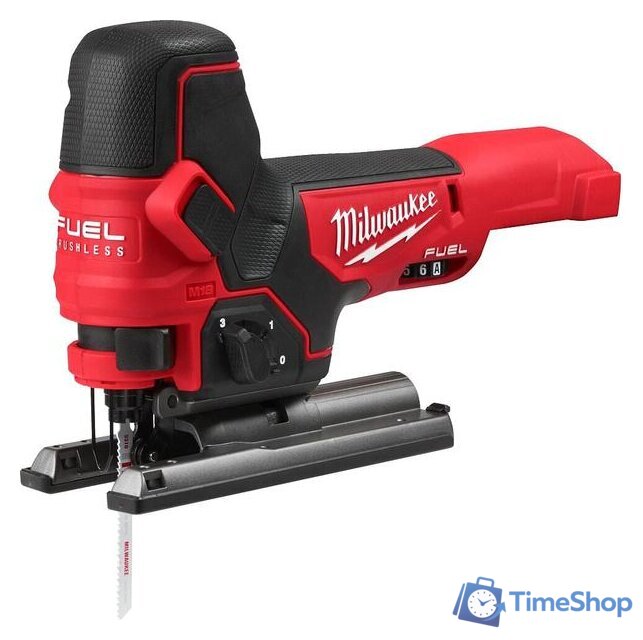 Электролобзик Milwaukee Fuel M18 FBJS-0X 4933464799 (без АКБ, кейс) - Изображение №2 — Интернет-магазин Time-Shop