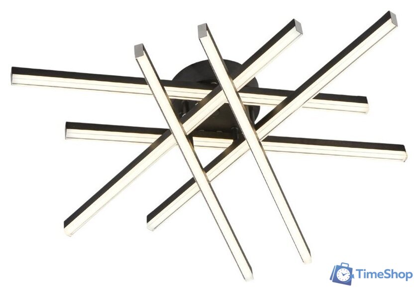 Припотолочная люстра Aitin Pro C9036/6 (черный) - Изображение №1 — Интернет-магазин Time-Shop