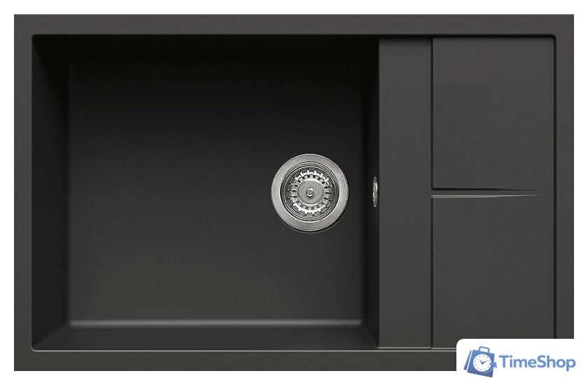 Кухонная мойка Elleci Unico 310 Full Black 40 - Изображение №1 — Интернет-магазин Time-Shop