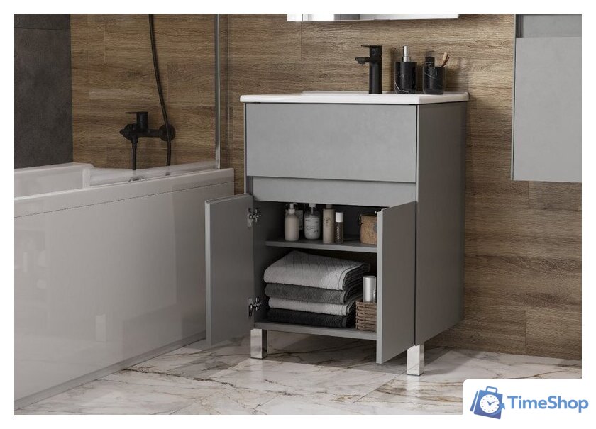  Акватон Тумба с умывальником Форест 60 1A2782K0FR4D0 - Изображение №9 — Интернет-магазин Time-Shop