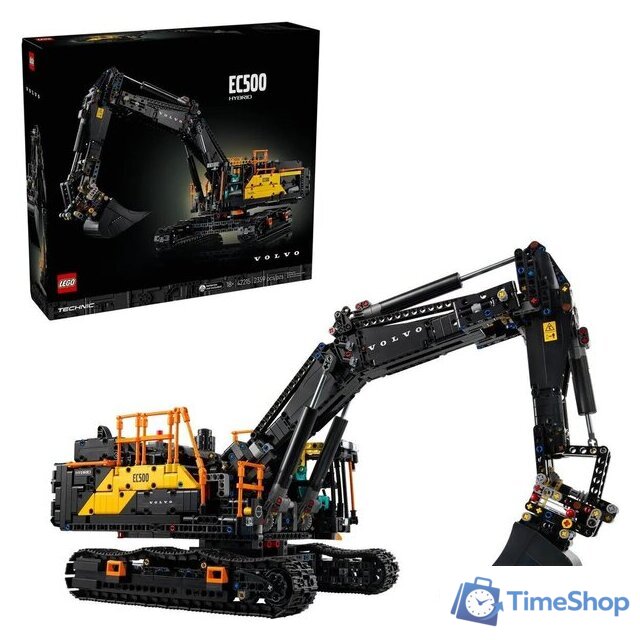 Конструктор LEGO Technic 42215 Гибридный экскаватор Volvo EC500 - Изображение №1 — Интернет-магазин Time-Shop