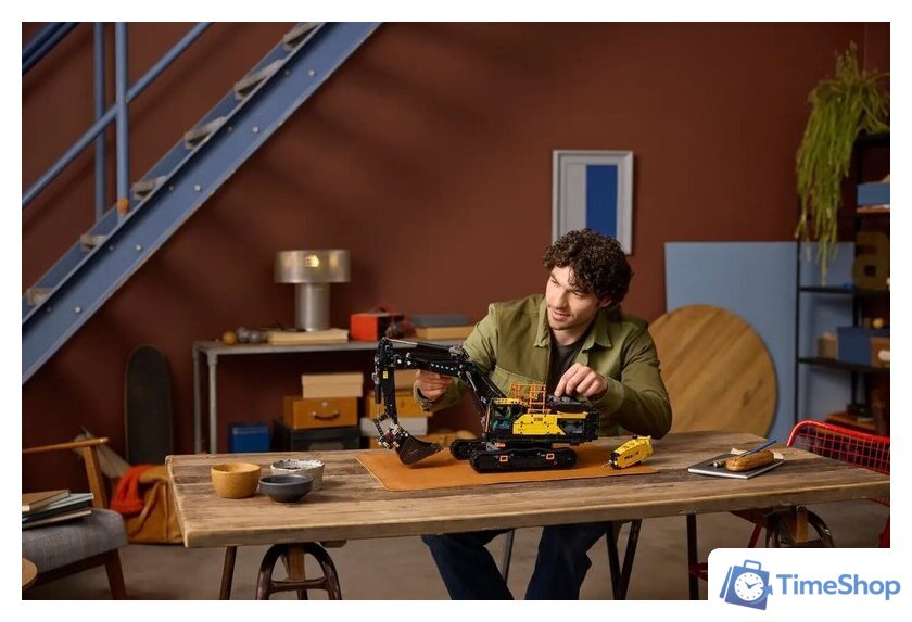 Конструктор LEGO Technic 42215 Гибридный экскаватор Volvo EC500 - Изображение №8 — Интернет-магазин Time-Shop