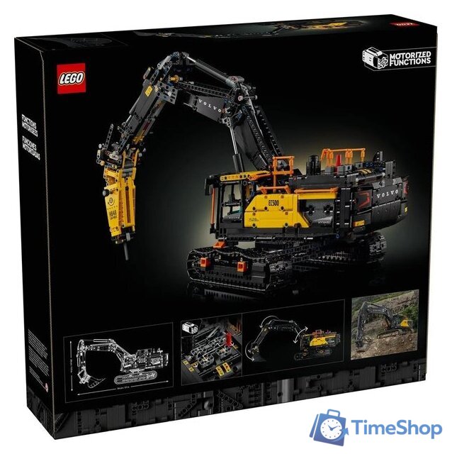 Конструктор LEGO Technic 42215 Гибридный экскаватор Volvo EC500 - Изображение №14 — Интернет-магазин Time-Shop