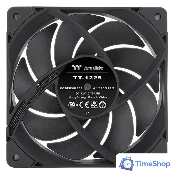 Комплект вентиляторов для корпуса Thermaltake ToughFan 12 Pro 2-Fan Pack CL-F159-PL12BL-A - Изображение №3 — Интернет-магазин Time-Shop