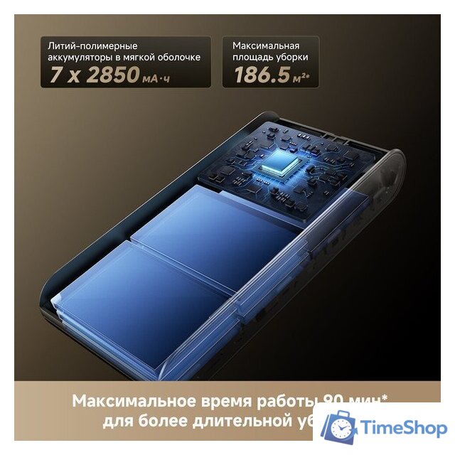 Пылесос Dreame Cordless Vacuum Cleaner Z40 TangleCut Flex VRV62F (евровилка, черный) - Изображение №18 — Интернет-магазин Time-Shop