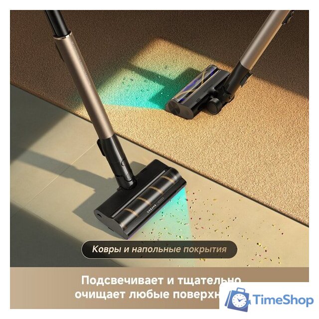 Пылесос Dreame Cordless Vacuum Cleaner Z40 TangleCut Flex VRV62F (евровилка, черный) - Изображение №21 — Интернет-магазин Time-Shop