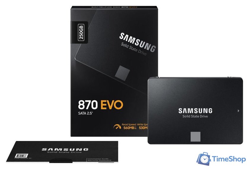 SSD Samsung 870 Evo 500GB MZ-77E500BW - Изображение №9 — Интернет-магазин Time-Shop