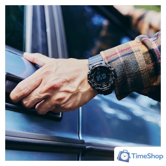 Наручные часы Casio Pro Trek PRW-35Y-1B - Изображение №5 — Интернет-магазин Time-Shop