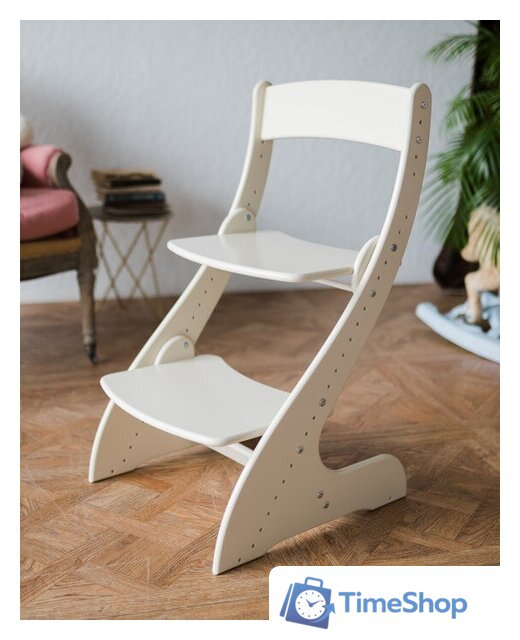 Растущий стул Друг Кузя Растущий Павлин (слоновая кость) - Изображение №3 — Интернет-магазин Time-Shop