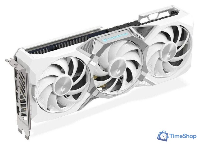 Видеокарта Acer Predator BiFrost White Radeon RX 9070 XT OC 16GB DP.Z4FWW.P02 - Изображение №2 — Интернет-магазин Time-Shop