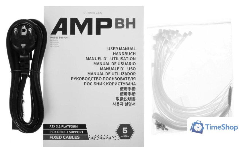 Блок питания Phanteks AMP BH 650W PH-P650BM_WT01 - Изображение №7 — Интернет-магазин Time-Shop