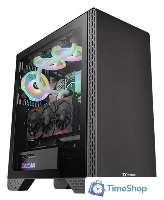 Корпус Thermaltake S300 Tempered Glass CA-1P5-00M1WN-00 - Изображение №1 — Интернет-магазин Time-Shop