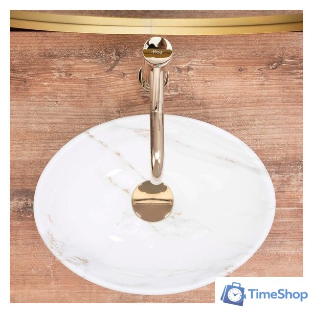 Умывальник Rea Sofia Mini Aiax Shiny U8014 - Изображение №4 — Интернет-магазин Time-Shop