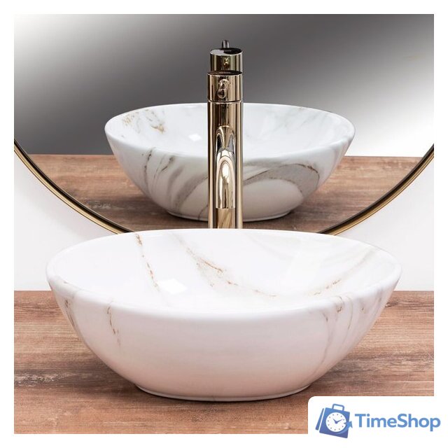 Умывальник Rea Sofia Mini Aiax Shiny U8014 - Изображение №3 — Интернет-магазин Time-Shop