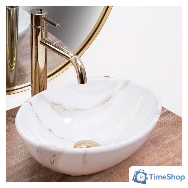 Умывальник Rea Sofia Mini Aiax Shiny U8014 - Изображение №2 — Интернет-магазин Time-Shop