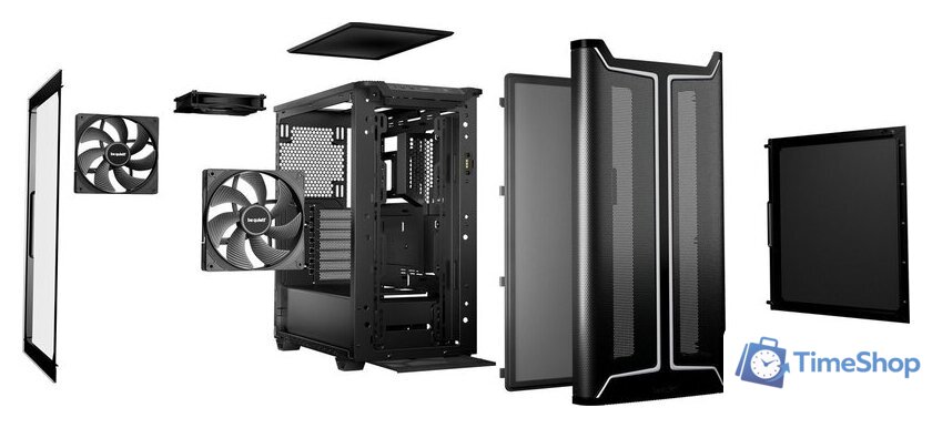 Корпус be quiet! Pure Base 501 DX Black BGW76 - Изображение №4 — Интернет-магазин Time-Shop
