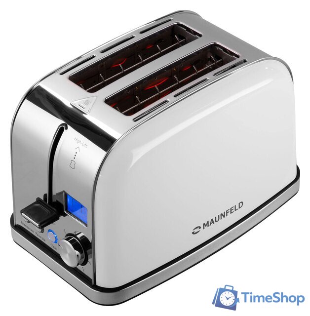 Тостер MAUNFELD MF-821WH - Изображение №1 — Интернет-магазин Time-Shop
