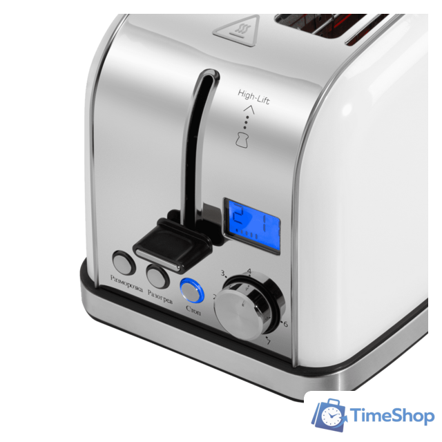 Тостер MAUNFELD MF-821WH - Изображение №3 — Интернет-магазин Time-Shop