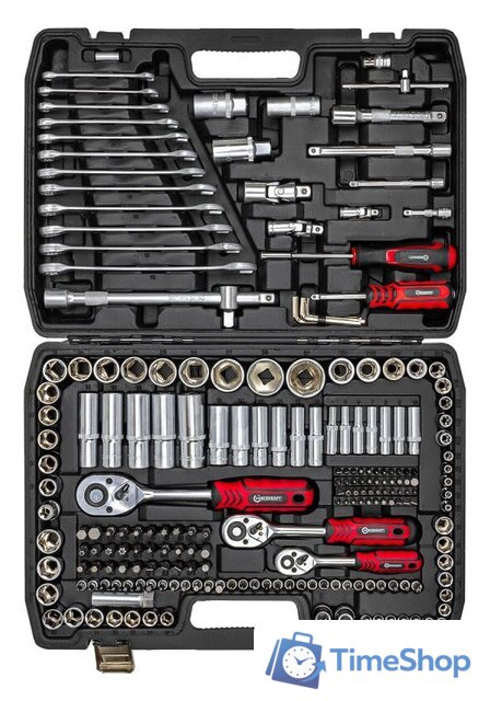 Универсальный набор инструментов ForceKraft FK-38841 TQ (216 предметов) - Изображение №1 — Интернет-магазин Time-Shop
