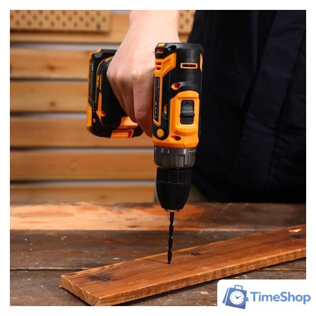 Дрель-шуруповерт Deko GCD20DU PRO Set63 083-1039 (с 2-мя АКБ, кейс) - Изображение №6 — Интернет-магазин Time-Shop