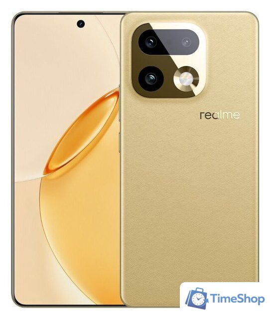 Телефон Realme 16 Pro+ 5G 8GB/256GB международная версия (бежевый) - Изображение №2 — Интернет-магазин Time-Shop