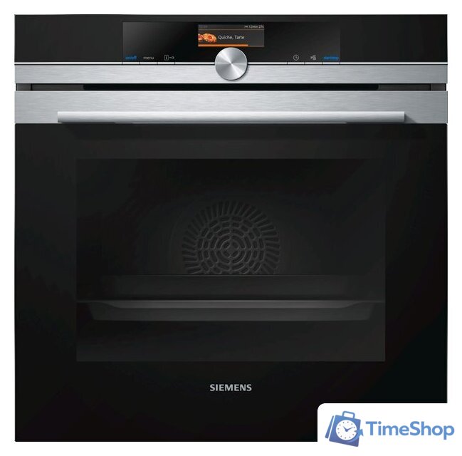 Электрический духовой шкаф Siemens HB676GBS1 - Изображение №1 — Интернет-магазин Time-Shop