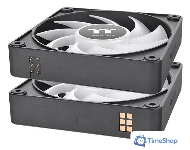 Комплект вентиляторов для корпуса Thermaltake CT140 EX ARGB 3-Fan Pack CL-F182-PL14SW-A - Изображение №3 — Интернет-магазин Time-Shop