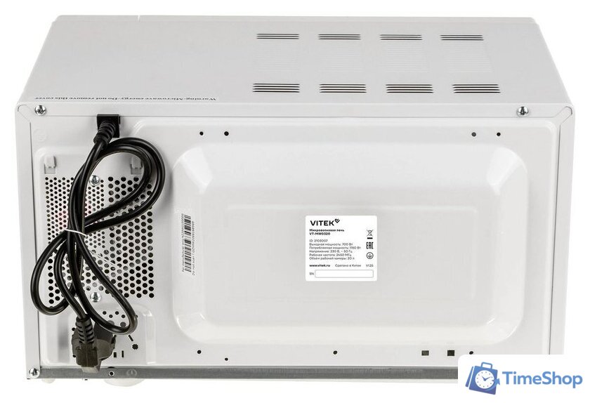 Микроволновая печь Vitek VT-MW0320 - Изображение №3 — Интернет-магазин Time-Shop