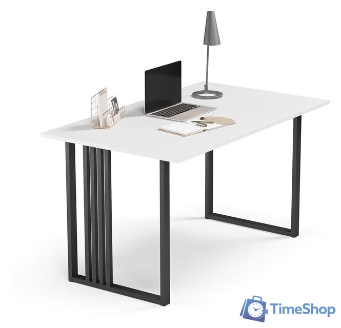 Стол Mio Tesoro Франко 120x66 (белый/черный) - Изображение №2 — Интернет-магазин Time-Shop