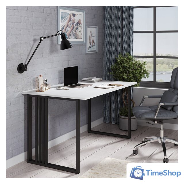 Стол Mio Tesoro Франко 120x66 (белый/черный) - Изображение №3 — Интернет-магазин Time-Shop