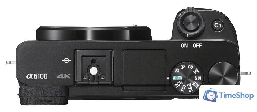 Беззеркальный фотоаппарат Sony Alpha a6100 Kit 16-50mm (черный) - Изображение №5 — Интернет-магазин Time-Shop