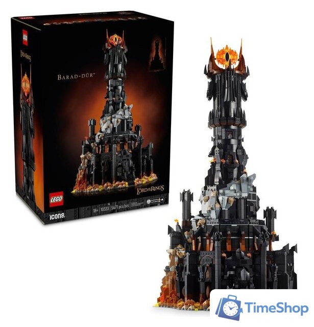 Конструктор LEGO Icons 10333 Властелин колец: Барад-Дур - Изображение №3 — Интернет-магазин Time-Shop
