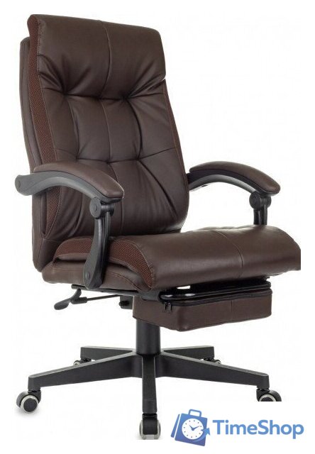 Офисное кресло Бюрократ CH-824MSG-BF (коричневый) - Изображение №1 — Интернет-магазин Time-Shop