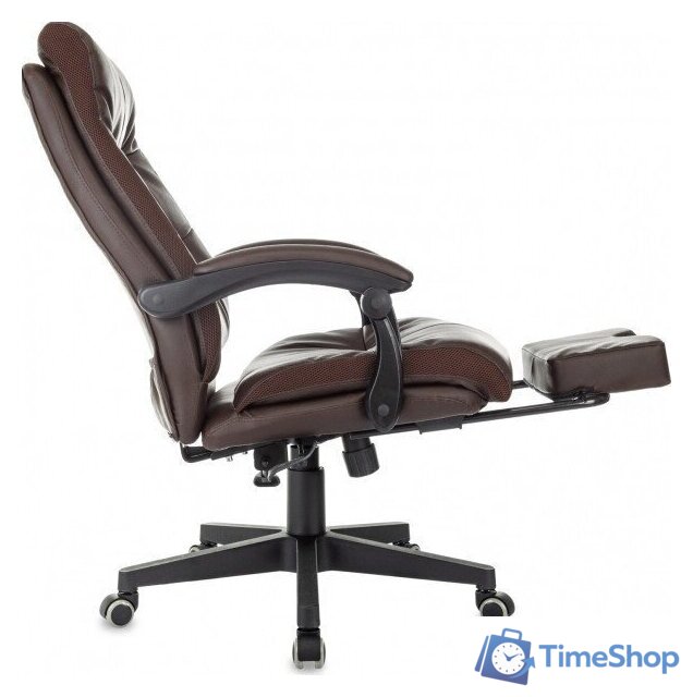 Офисное кресло Бюрократ CH-824MSG-BF (коричневый) - Изображение №6 — Интернет-магазин Time-Shop