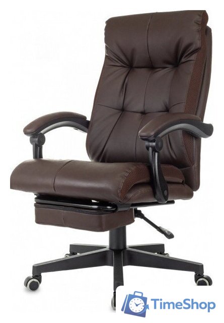 Офисное кресло Бюрократ CH-824MSG-BF (коричневый) - Изображение №2 — Интернет-магазин Time-Shop